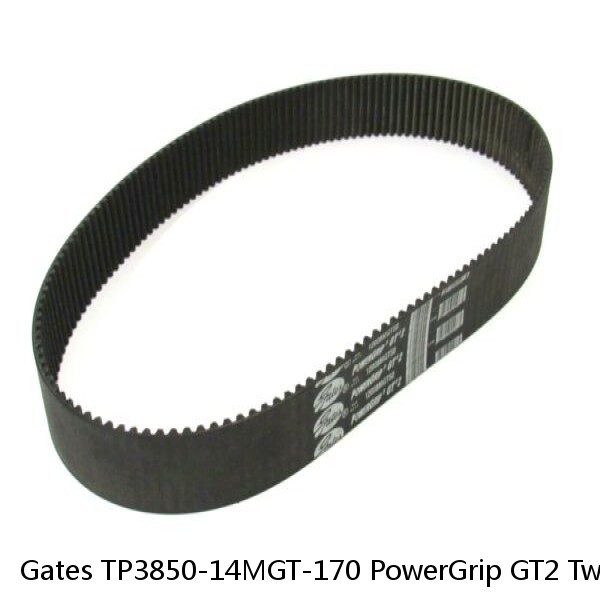 Gates TP3850-14MGT-170 PowerGrip GT2 Twin Power Synchronous Belt 92320169