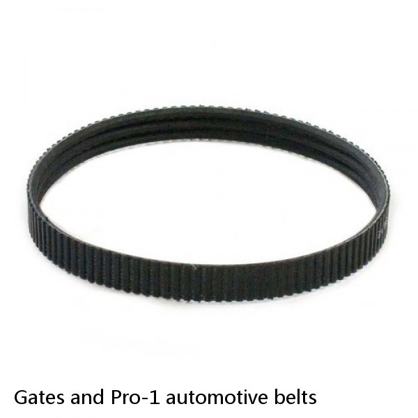Gates and Pro-1 automotive belts