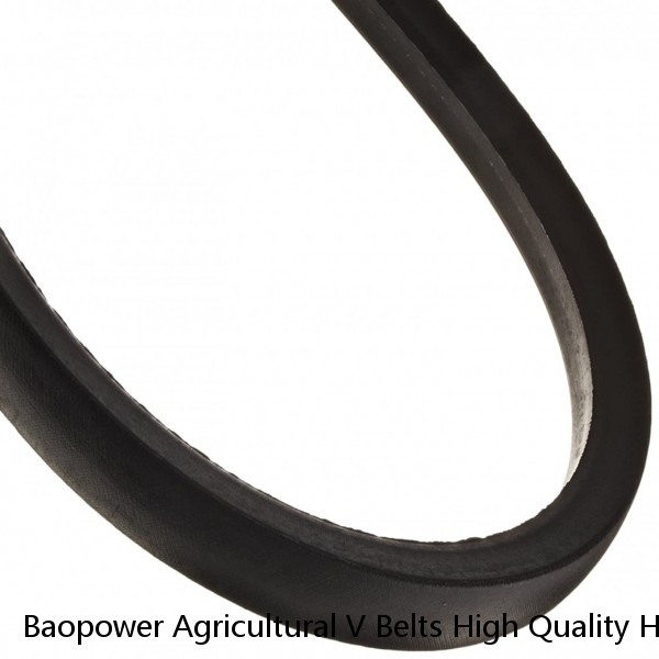 Baopower Agricultural V Belts High Quality Harvester Rubber Industrial Wrapped V Belt