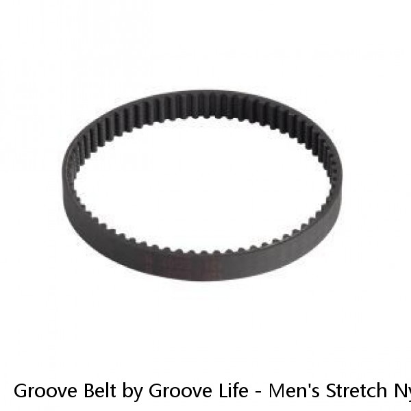 Groove Belt by Groove Life - Men's Stretch Nylon Belt with Magnetic Aluminum