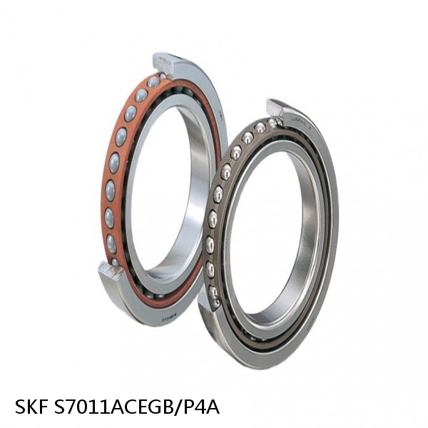 S7011ACEGB/P4A SKF Super Precision,Super Precision Bearings,Super Precision Angular Contact,7000 Series,25 Degree Contact Angle #1 small image
