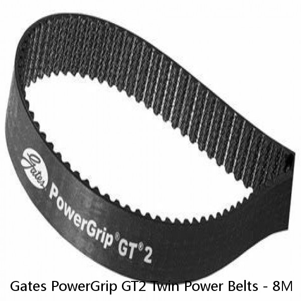  Gates PowerGrip GT2 Twin Power Belts - 8M  GT-2 - TP44 08M - 13/16" wide #1 small image
