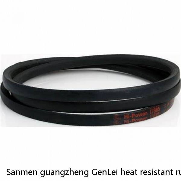 Sanmen guangzheng GenLei heat resistant rubber high quality 180L075 for concrete mixer Industrial timing belt #1 small image