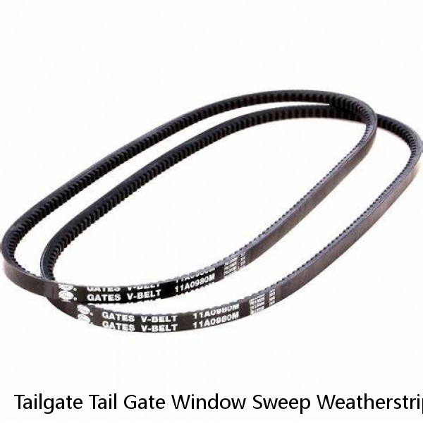 Tailgate Tail Gate Window Sweep Weatherstrip Seal Set Kit for 78-96 Ford Bronco #1 image